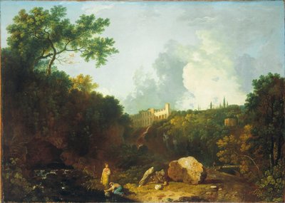 Distant View of Maecenas Villa, Tivoli by Richard Wilson